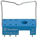Finder 95.15.2 Relay socket για mini ρελέ σειράς :40.52, 40.61, 41.52, 41.61 και 44.62. Finder 95.15.2 Relay socket για mini ρελέ σειράς :40.52, 40.61, 41.52, 41.61 και 44.62.