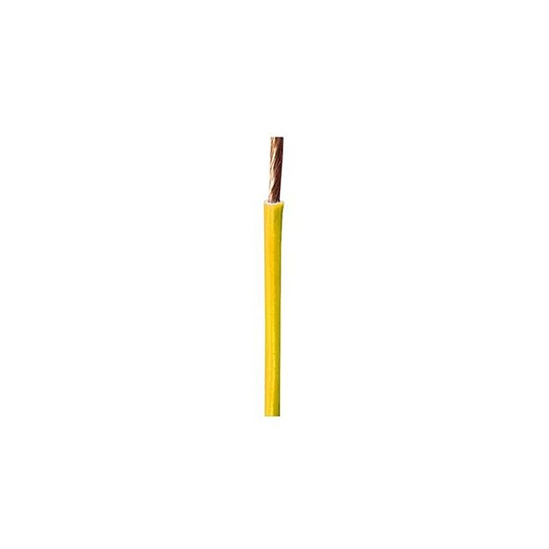 Εύκαμπτο καλώδιο 1 x 2,5 mm² HO7V-K (NYAF) Κίτρινο VOP Εύκαμπτο καλώδιο 1 x 2,5 mm² HO7V-K (NYAF) Κίτρινο VOP