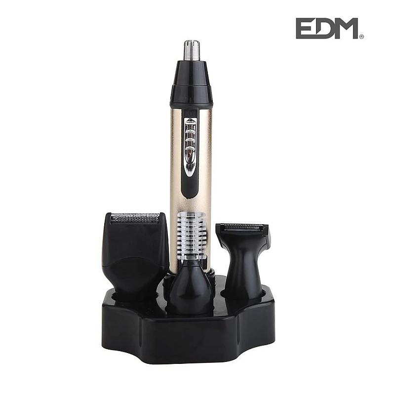 Trimmer μπαταρίας 3 σε 1 για μύτη, αυτιά, φρύδια και φαβορίτες 07594 EDM Spain Trimmer μπαταρίας 3 σε 1 για μύτη, αυτιά, φρύδια και φαβορίτες 07594 EDM Spain