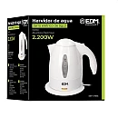 Ηλεκτρικός Βραστήρας Νερού 1lt 2200W Λευκό 07655 EDM Spain Ηλεκτρικός Βραστήρας Νερού 1lt 2200W Λευκό 07655 EDM Spain