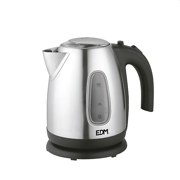 Ηλεκτρικός Βραστήρας Νερού 1.7lt 2200W ΙΝΟΧ 07656 EDM Spain