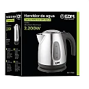 Ηλεκτρικός Βραστήρας Νερού 1.7lt 2200W ΙΝΟΧ 07656 EDM Spain Ηλεκτρικός Βραστήρας Νερού 1.7lt 2200W ΙΝΟΧ 07656 EDM Spain
