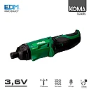 Κατσαβίδι επαναφορτιζόμενο 3.6V Ιόντων-Λιθίου 1.500 mAh 08704 KOMA TOOLS 08704 EDM Spain Κατσαβίδι επαναφορτιζόμενο 3.6V Ιόντων-Λιθίου 1.500 mAh 08704 KOMA TOOLS 08704 EDM Spain