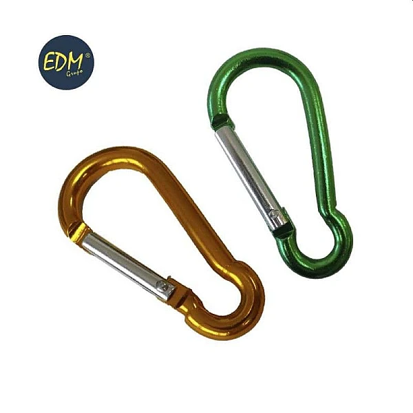 Κρίκοι αλουμινίου καραμπινέρ Φ5X50mm σε διάφορα χρώματα 1 τεμάχιο 08870 EDM Spain