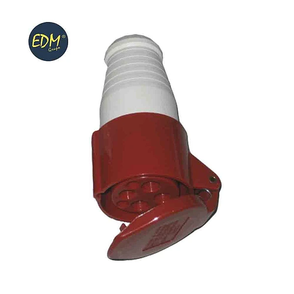 Βιομηχανικός ρευματοδότης 3P+E 16A 46004 EDM Spain