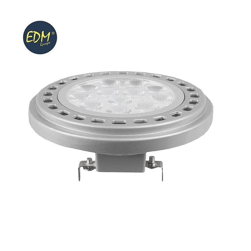 Λαμπτήρας LED AR111 G53 12W Θερμό λευκό 3200K 12V 98883 EDM Spain Λαμπτήρας LED AR111 G53 12W Θερμό λευκό 3200K 12V 98883 EDM Spain