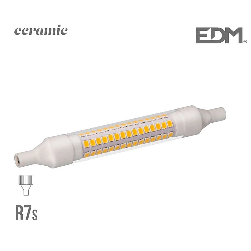 Λαμπτήρας LED προβολέα 9watt R7S Ψυχρό λευκό 118mm 98987 EDM Spain Λαμπτήρας LED προβολέα 9watt R7S Ψυχρό λευκό 118mm 98987 EDM Spain