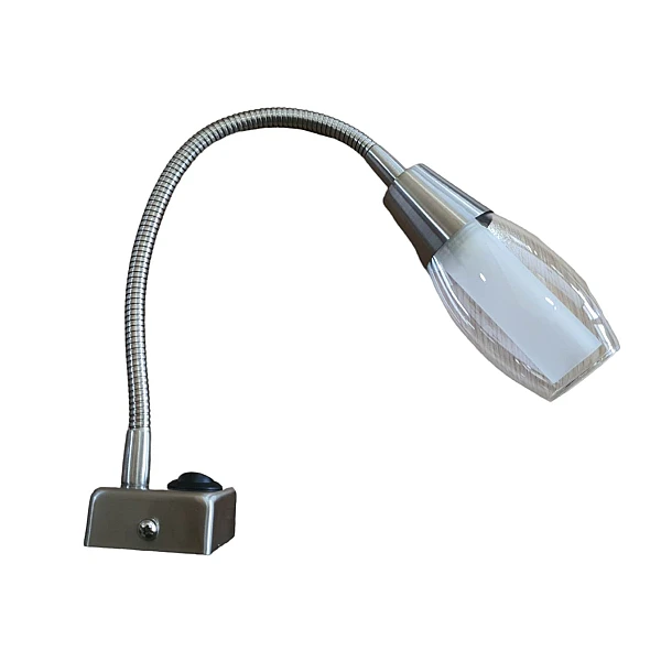 Φωτιστικό τοίχου Spot Light G9 INOX YS125 VITORAINA 401011 με διακόπτη