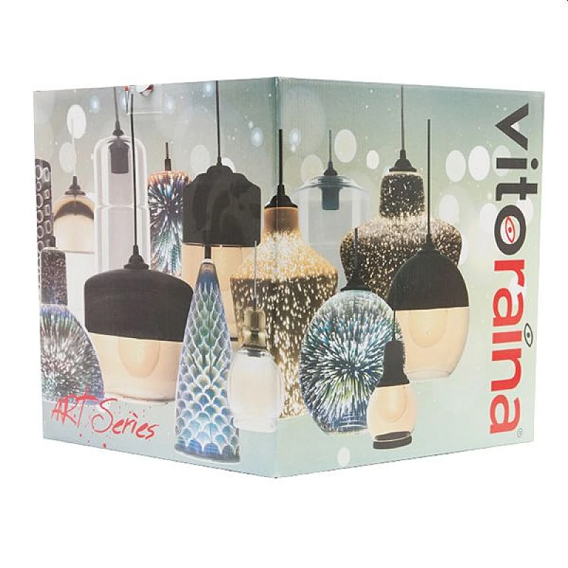 Φωτιστικό Οροφής Κρεμαστό γυαλί E27 Smoke ART-9002 Vitoraina 4102340 Φωτιστικό Οροφής Κρεμαστό γυαλί E27 Smoke ART-9002 Vitoraina 4102340