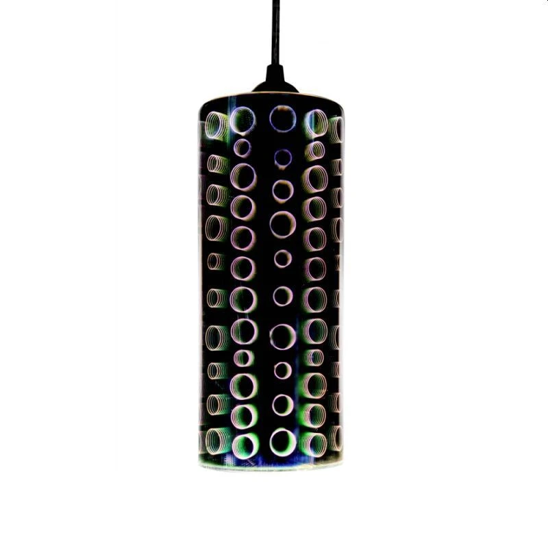 Φωτιστικό Οροφής Κρεμαστό γυαλί E27 Chrome 3D Glass ART-407 VITORAINA 4102530 Φωτιστικό Οροφής Κρεμαστό γυαλί E27 Chrome 3D Glass ART-407 VITORAINA 4102530