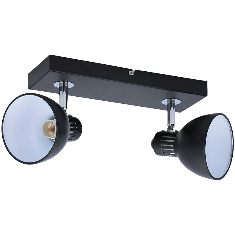 GRUNDIG 09957 Φωτιστικό Οροφής 2 x E14 μεταλλικό Μαύρο GRUNDIG 09957 Φωτιστικό Οροφής 2 x E14 μεταλλικό Μαύρο