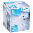 GRUNDIG 09960 Φωτιστικό σποτ Τοίχου ή Οροφής GU10 μεταλλικό Λευκό GRUNDIG 09960 Φωτιστικό σποτ Τοίχου ή Οροφής GU10 μεταλλικό Λευκό