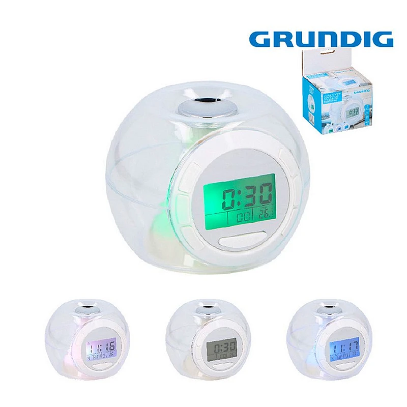 Grundig Μετεωρολογικός Σταθμός Εσωτερικού χώρου με LED φωτισμό και ήχο 11986 Grundig Μετεωρολογικός Σταθμός Εσωτερικού χώρου με LED φωτισμό και ήχο 11986