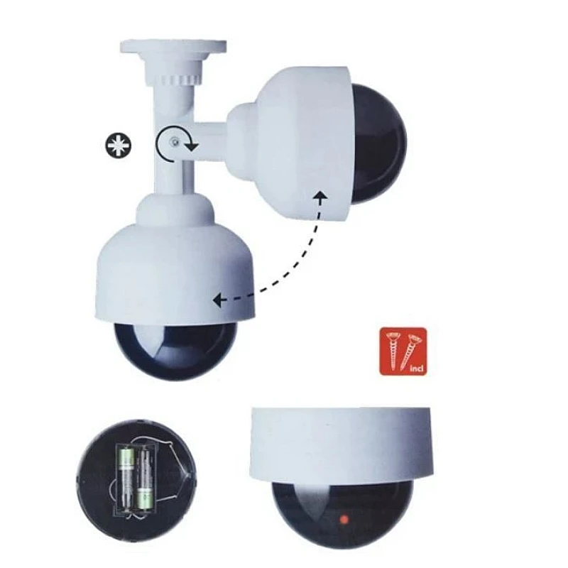 GRUNDIG 19081 Dummy IR LED PTZ Camera Ομοίωμα κάμερας GRUNDIG 19081 Dummy IR LED PTZ Camera Ομοίωμα κάμερας