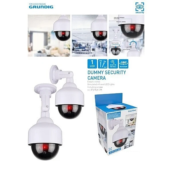 GRUNDIG 19081 Dummy IR LED PTZ Camera Ομοίωμα κάμερας