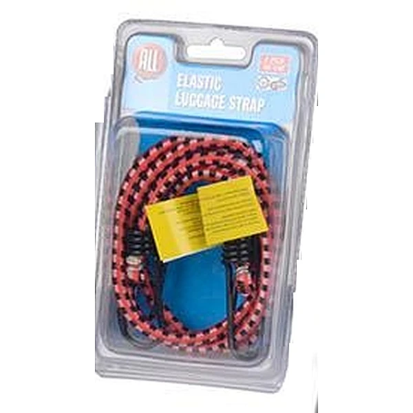 Allride 36174 Σχοινί (χταπόδι) δεσίματος με  8 άγκιστρα 80cm κόκκινο -μαύρο