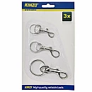 KINZO 79753 Σετ με 3 γάντζους κλειδιών KINZO 79753 Σετ με 3 γάντζους κλειδιών