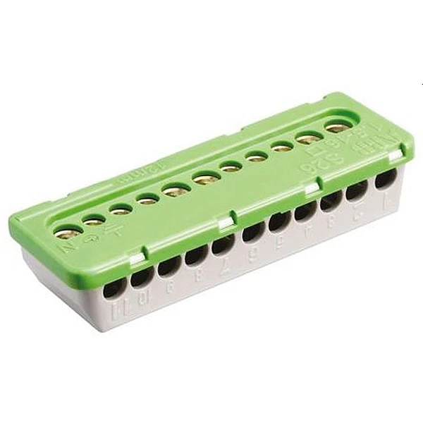 ΑΒΒ F0742 Μπάρα γείωσης  N 5x16mm² + 6x6mm² πράσινο
