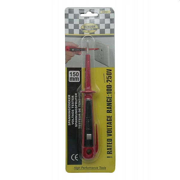 Κατσαβίδι Ίσιο Δοκιμαστικό 000141 BENSON Tools