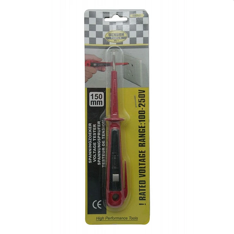 Κατσαβίδι Ίσιο Δοκιμαστικό 000141 BENSON Tools Κατσαβίδι Ίσιο Δοκιμαστικό 000141 BENSON Tools