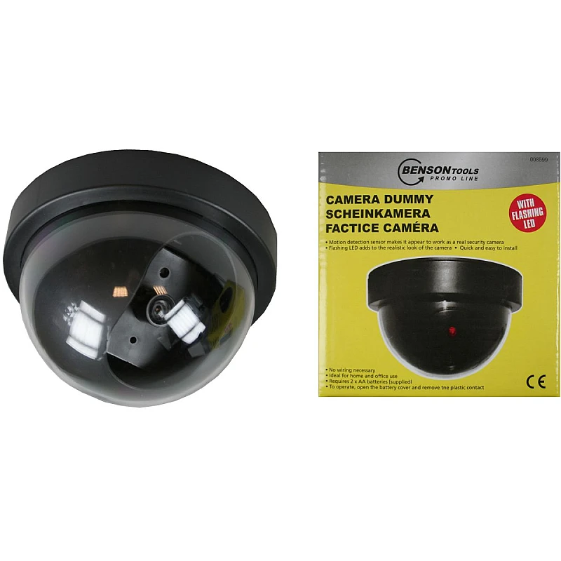 Dummy IR LED DOME Camera (Ομοίωμα κάμερας ) 008599 BENSON Dummy IR LED DOME Camera (Ομοίωμα κάμερας ) 008599 BENSON