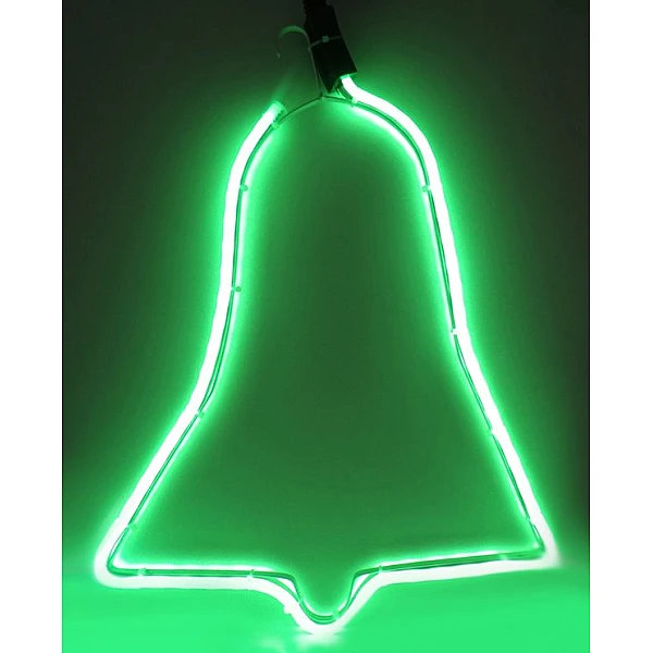 Καμπάνα LED  Χριστουγεννιάτικο με 60 SMD LED Πράσινο IP44 208285B EDM Spain