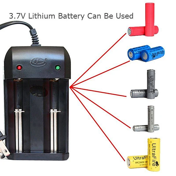 Φορτιστής για τις Μπαταρίες 18650 Lithium-ion HG-1210LIX OEM