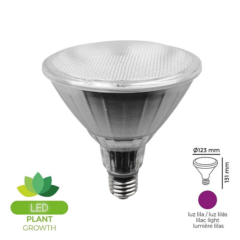 Λαμπτήρας Led E27 PAR38 13Watt Για Ανάπτυξη Φυτών (κήπου) IP65 98869 EDM Spain Λαμπτήρας Led E27 PAR38 13Watt Για Ανάπτυξη Φυτών (κήπου) IP65 98869 EDM Spain