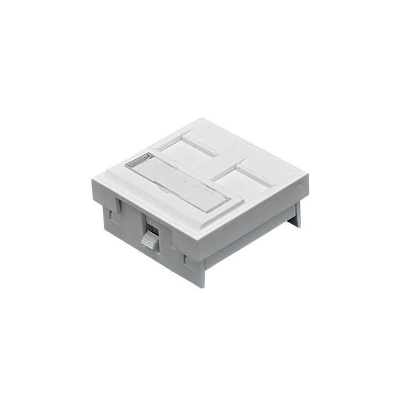 Πλήκτρο Διπλό Τηλεφώνου/DATA 45Χ45 160-16004 TPS Ferrara λευκό χρώμα Πλήκτρο Διπλό Τηλεφώνου/DATA 45Χ45 160-16004 TPS Ferrara λευκό χρώμα