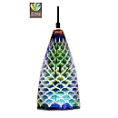 Φωτιστικό Οροφής Κρεμαστό γυαλί E27 Chrome 3D Glass ART-509 VITORAINA 4102540 Φωτιστικό Οροφής Κρεμαστό γυαλί E27 Chrome 3D Glass ART-509 VITORAINA 4102540