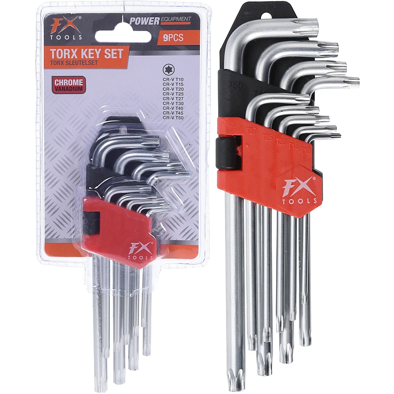 Σετ κλειδιά Torx με τρύπα 9 τεμάχια C22290430 FX Tools Σετ κλειδιά Torx με τρύπα 9 τεμάχια C22290430 FX Tools