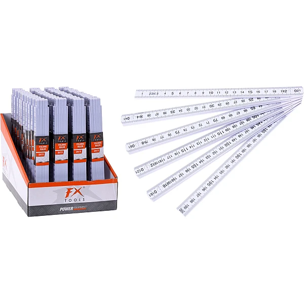 Μέτρο πλαστικό Σπαστό 2 μέτρα C22910170 FX Tools