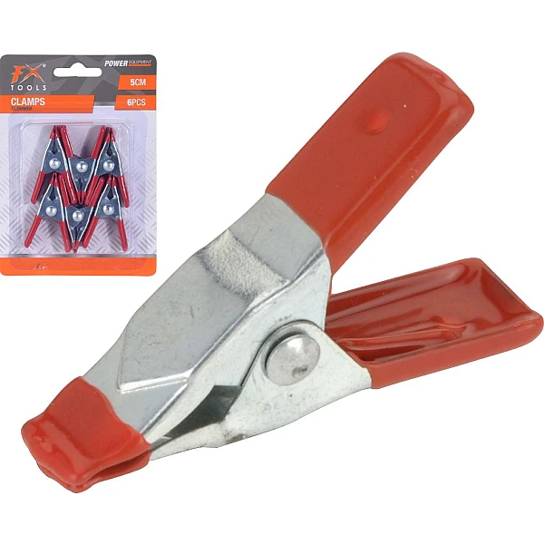 Σφιγκτήρες Μεταλλικοί 5cm σετ 6 τεμάχια CK9223430 FX Tools