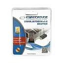 Esperanza EA160 Αντάπτορας USB Bluetooth v.5.0 Adapter Esperanza EA160 Αντάπτορας USB Bluetooth v.5.0 Adapter