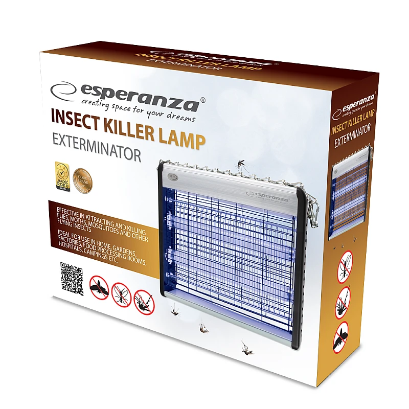 Ηλεκτρικό Εντομοκτόνο 12W 220-240V EHQ003 ESPERANZA Ηλεκτρικό Εντομοκτόνο 12W 220-240V EHQ003 ESPERANZA