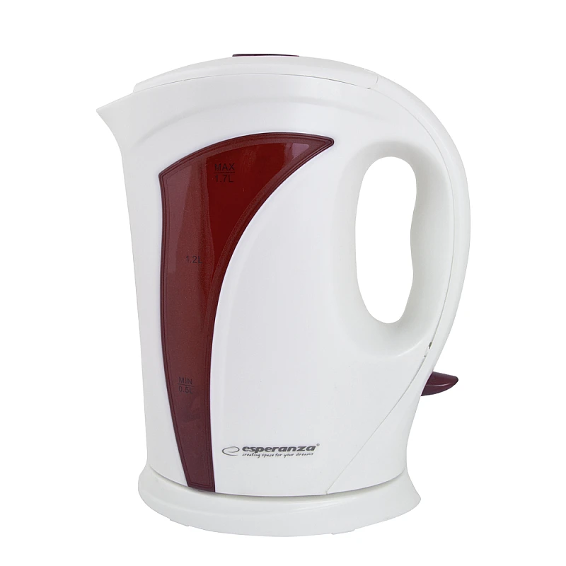 Ηλεκτρικός Βραστήρας Νερού 1.7lt 2200W Λευκό/Κόκκινο IGUAZU EKK018R Esperanza Ηλεκτρικός Βραστήρας Νερού 1.7lt 2200W Λευκό/Κόκκινο IGUAZU EKK018R Esperanza