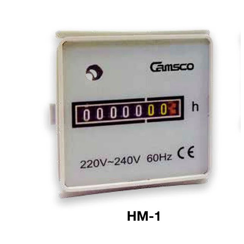Ωρομετρητής ένδειξης 7 ψηφίων HM-1 Camsco Ωρομετρητής ένδειξης 7 ψηφίων HM-1 Camsco