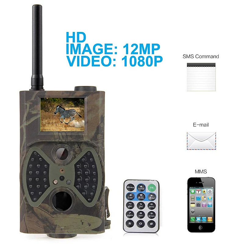 Suntek HC300M 12MP 1080P Κάμερα Παραλλαγής 2G MMS/SMS/Email GSM Suntek HC300M 12MP 1080P Κάμερα Παραλλαγής 2G MMS/SMS/Email GSM