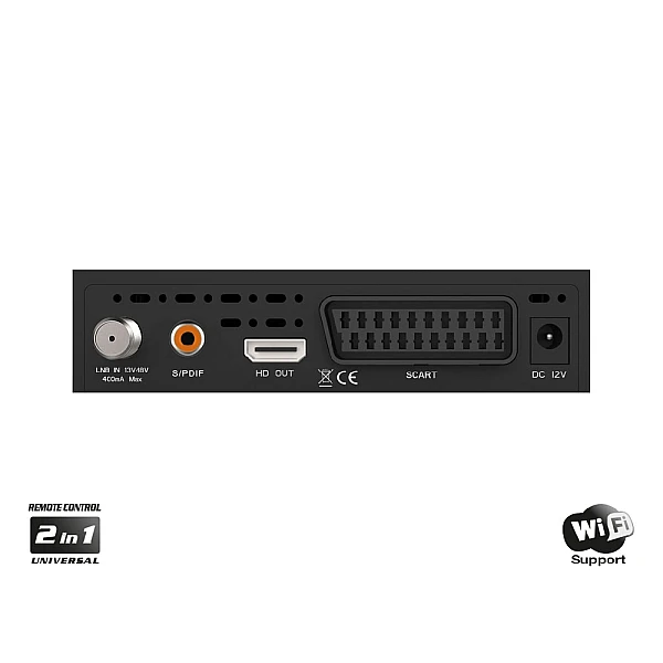EDISION PROTON S2 Ψηφιακός Δορυφορικός Δέκτης  DVB-S/S2
