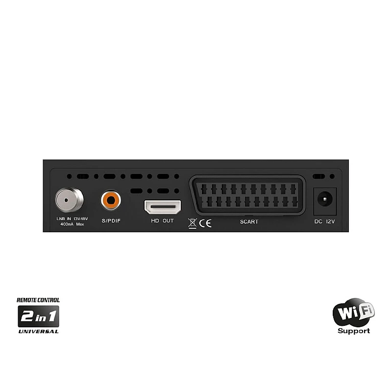 EDISION PROTON S2 Ψηφιακός Δορυφορικός Δέκτης  DVB-S/S2