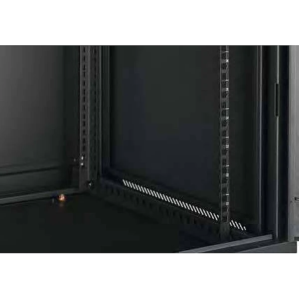 PDU-1U-8G-MS Πολύπριζο Για Rack 19" 1U 8 Θέσεων με Καλώδιο 1,8m Μαύρο OEM