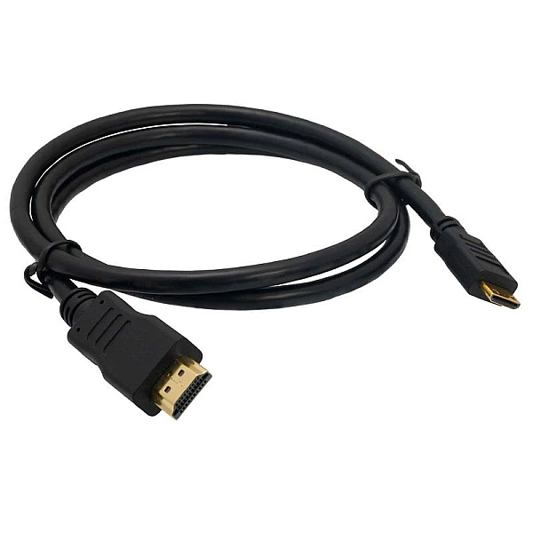 Καλώδιο HDMI 2m Hi-Speed 3D-ready Μαύρο έκδοση HDMI 1.4 1080p ΟΕΜ