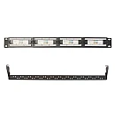 PP-UTPC6-24 Patch panel 19" CAT 6 UTP 24 θυρών σε μαύρο χρώμα 1U OEM PP-UTPC6-24 Patch panel 19" CAT 6 UTP 24 θυρών σε μαύρο χρώμα 1U OEM