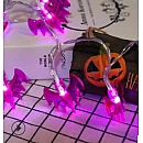 Διακοσμητικό Φωτιστικό Γιρλάντα 20 LED Halloween bat 3m σε μοβ Χρώμα OEM Διακοσμητικό Φωτιστικό Γιρλάντα 20 LED Halloween bat 3m σε μοβ Χρώμα OEM