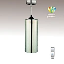 Φωτιστικό Οροφής Κρεμαστό γυαλί E27 Chrome 3D Glass ART-407 VITORAINA 4102530 Φωτιστικό Οροφής Κρεμαστό γυαλί E27 Chrome 3D Glass ART-407 VITORAINA 4102530