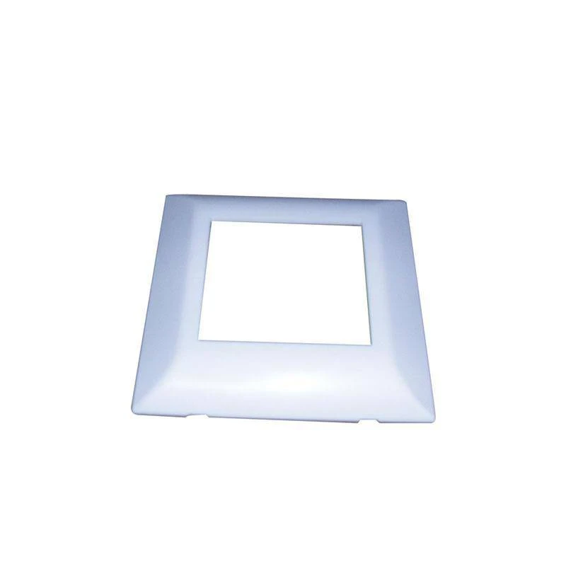 Πλαίσιο μονό 45X45 Δομημένης TPS Ferrara 160-56320 λευκό χρωμα Eurolamp Πλαίσιο μονό 45X45 Δομημένης TPS Ferrara 160-56320 λευκό χρωμα Eurolamp