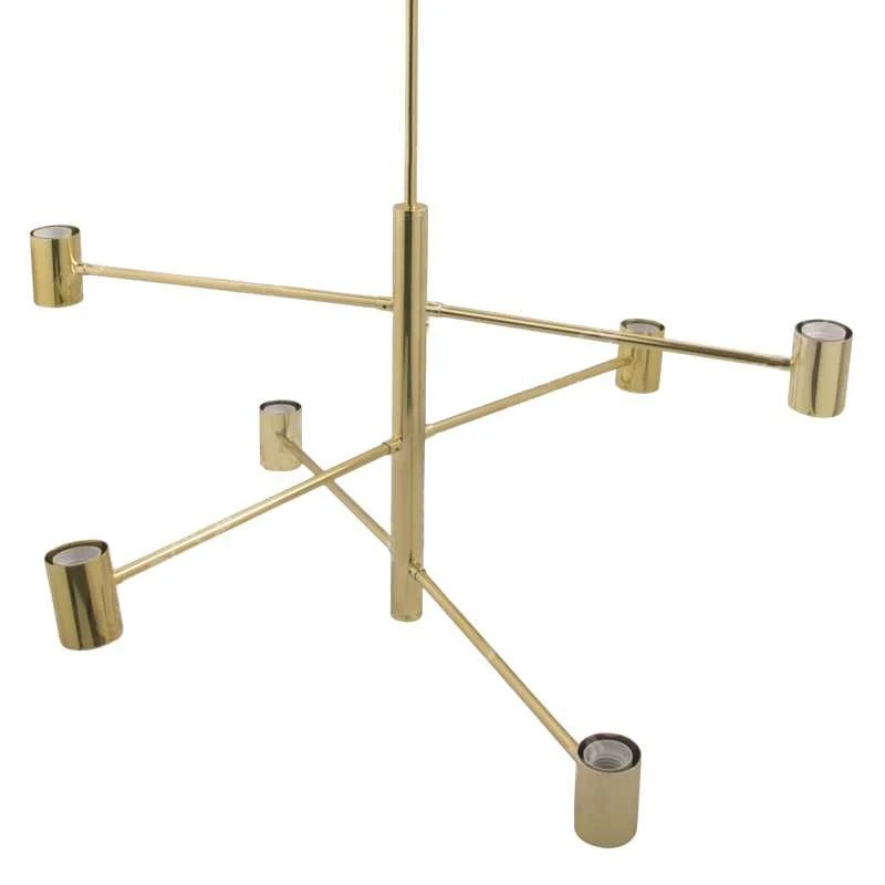 Πολύφωτο κρεμαστό φωτιστικό με 6 ντουί E27 Modern 6 Bulb Chandelier VT-7400 V-TAC 3889 Πολύφωτο κρεμαστό φωτιστικό με 6 ντουί E27 Modern 6 Bulb Chandelier VT-7400 V-TAC 3889