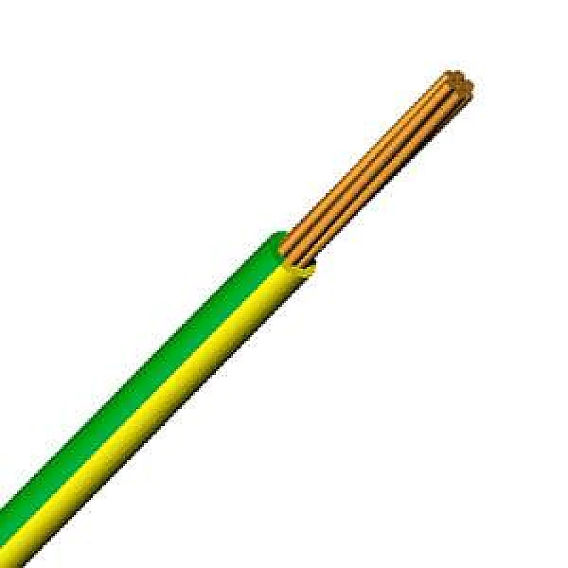 Πολύκλωνο ΚΙΤΡΙΝΟ καλώδιο HO7V-R 1 x 16mm² PVC ΝΥΑ Πολύκλωνο ΚΙΤΡΙΝΟ καλώδιο HO7V-R 1 x 16mm² PVC ΝΥΑ