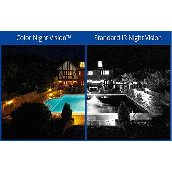 CAMWON MHD-VLAK500 Dome Full Color Night Vision κάμερα HD 5Mpixels 3in1 2.8mm  Λευκή