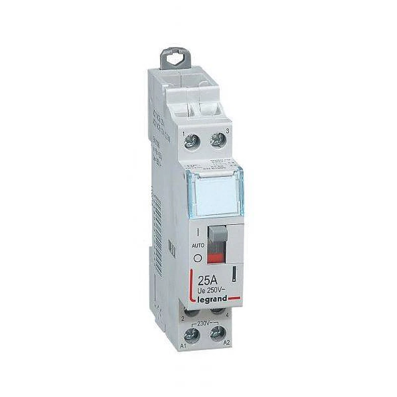 Legrand CX³ Ρελέ ισχύος ράγας 2P 25A Αθόρυβο 2NO Legrand CX³ Ρελέ ισχύος ράγας 2P 25A Αθόρυβο 2NO